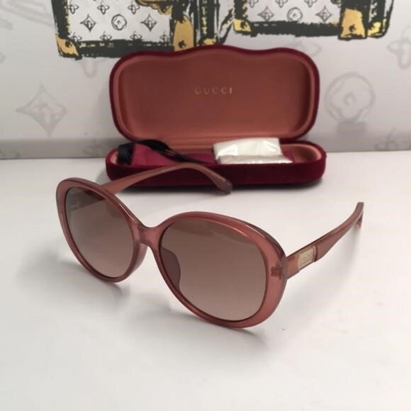 Gucci Accessories - New Authentic Elegant Pink Sunglasses GG0793SK 003